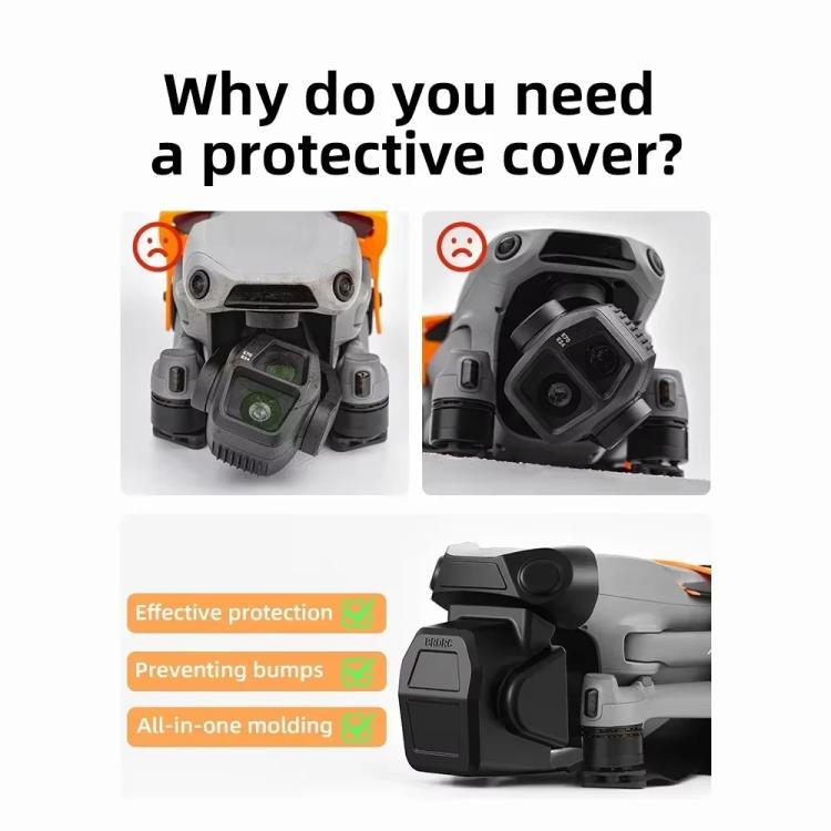 For DJI Air 3S BRDRC Lens Protective Cover Dustproof Anti-Knock Fixed Clip Gimbal Protector For DJI Air 3S BRDRC Lens Protective Cover Dustproof Anti-Knock Fixed Clip Gimbal Protector